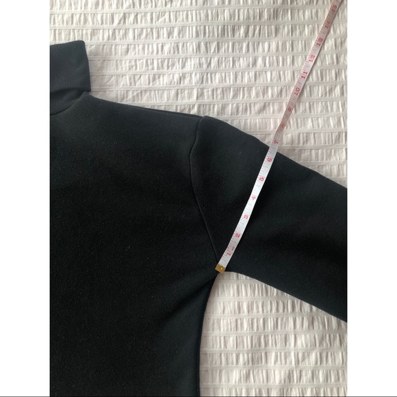 Bubble Sleeve Turtle Neck with Fleece Lining - Picture 16 of 16